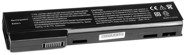 Аккумулятор для ноутбука HP OEM HP8460 ProBook 6360b, 6460b. (10.8V 5200mAh) PN: HSTNN-CB2F