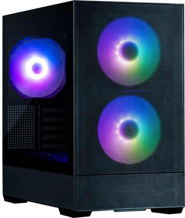 Корпус mATX Zalman P30 AIR чёрный, без БП, боковая панель из закаленного стекла, USB TYPE-C, USB 3.0, audio