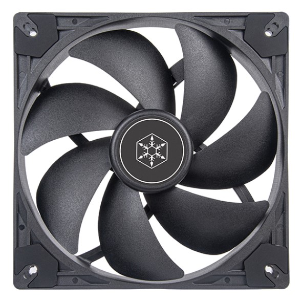 Вентилятор для корпуса SilverStone VISTA 140 SST-VS140B 140x140x25mm, 1400-1600 RPM, 0-86 CFM, 0-30,8 dBA, 4-pin PWM