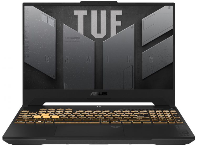Ноутбук ASUS TUF F17 FX707ZU4-HX058 90NR0FJ5-M00370 i7-12700H/16GB/512GB SSD/17.3 FHD 144Hz/RTX 4050 6GB/noOS/gray