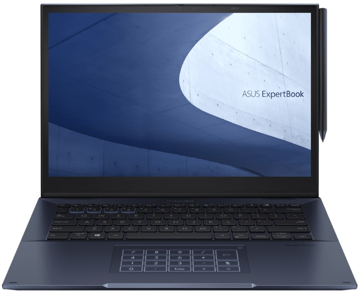 Ноутбук ASUS ExpertBook B7 Flip B7402FBA-L90079 90NX04V1-M00NH0 i5-1240P/16GB/512GB SSD/Iris Xe Graphics/14 WQXGA IPS/touch/WiFi/BT/cam/noOS/Star Bla