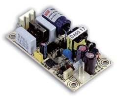 Преобразователь AC-DC сетевой Mean Well PS-05-5 5Вт, вход 85…264V AC, 47…63Гц /120…370В DC, выход 5В/1A, изоляция 3000В AC, на плате 75х40х21мм, вход/