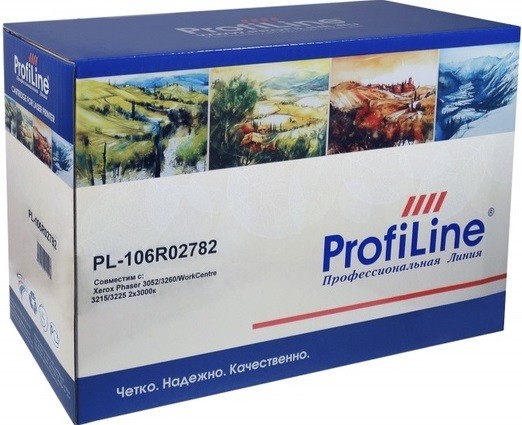 Картридж ProfiLine PL_106R02782_New chip_DP для Xerox Phaser 3052/3260/WorkCentre 3215/3225/3052NI (для аппаратов, выпущенных после 01.07.2017) 2х3000