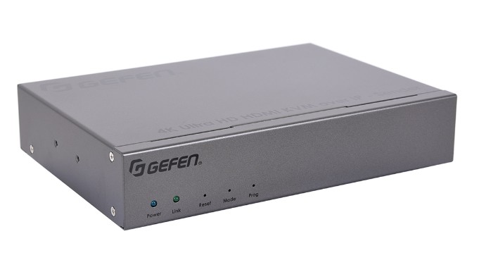   Xcom-Shop Передатчик сигналов Gefen EXT-UHDKA-LANS-TX 4K HDMI, USB, RS-232, аудио и ИК в Ethernet с проходным выходом HDMI