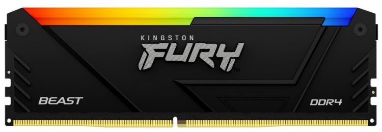 Модуль памяти DDR4 32GB Kingston FURY KF426C16BB2A/32 Beast RGB Gaming 2666MHz CL16 2RX8 1.2V 288-pin 16Gbit с радиатором Ret