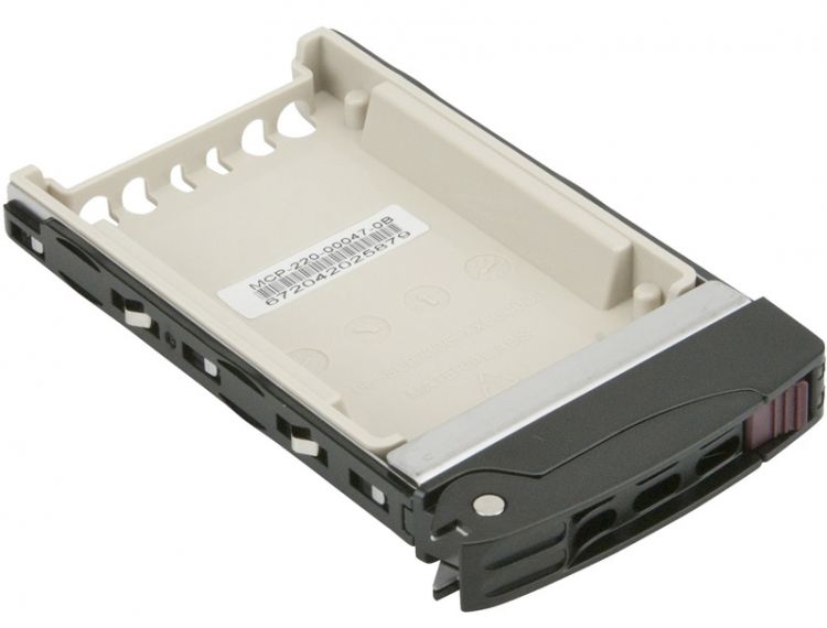 Модуль Supermicro MCP-220-00047-0B Black (Gen 3) Hot-Swap 2.5 Drive Tray