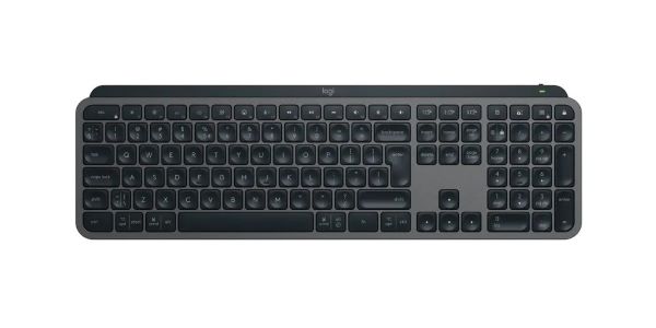 Клавиатура Wireless Logitech MX Keys S 920-011600 black, 109 клавиш