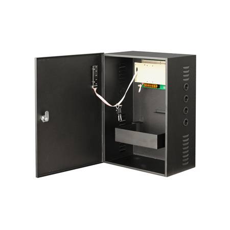 Блок питания Smartec ST-PS110F-BK 12 VDC/ 10 A; 220 VAC; (место для 1-го аккумулятора 17 Ач)