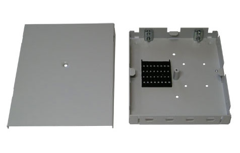 Бокс настенный Vimcom КН-4-SC на 4 порта SC со сплайс пластиной (без пигтейлов и проходных адаптеров)