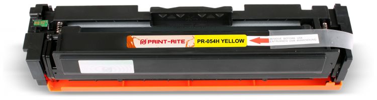 Картридж Print-Rite PR-054H YELLOW 054H Yellow желтый (2300стр.) для Canon LBP 621Cw/623Cdw/641Cw/643Cdw