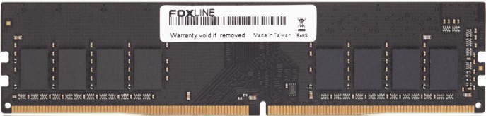 Модуль памяти DDR4 16GB Foxline FL3200D4EU22-16G PC4-25600 3200MHz CL22 ECC 1.2V