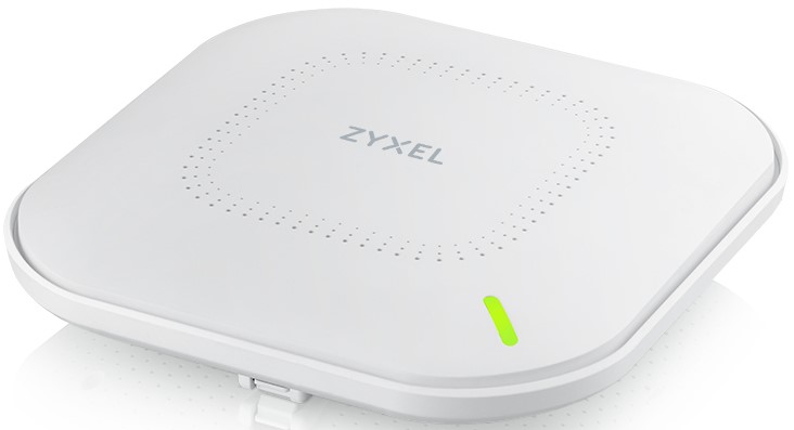 Точка доступа ZYXEL NebulaFlex NWA110AX WiFi 6, 802.11a/b/g/n/ac/ax (2,4 и 5 ГГц), MU-MIMO, внутренние антенны 2x2, до 575+1200 Мбит/с, 1xLAN GE, PoE,