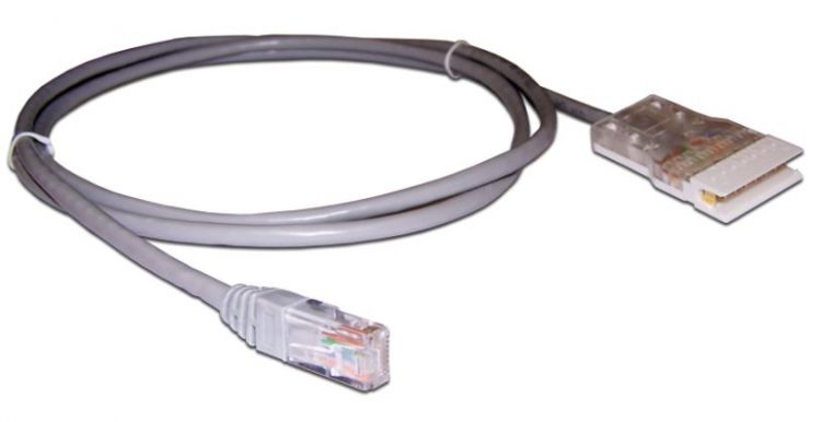 Кабель патч-корд Lanmaster LAN-45-P4-5m 110 тип - RJ45, 4 пары, UTP, 5 м