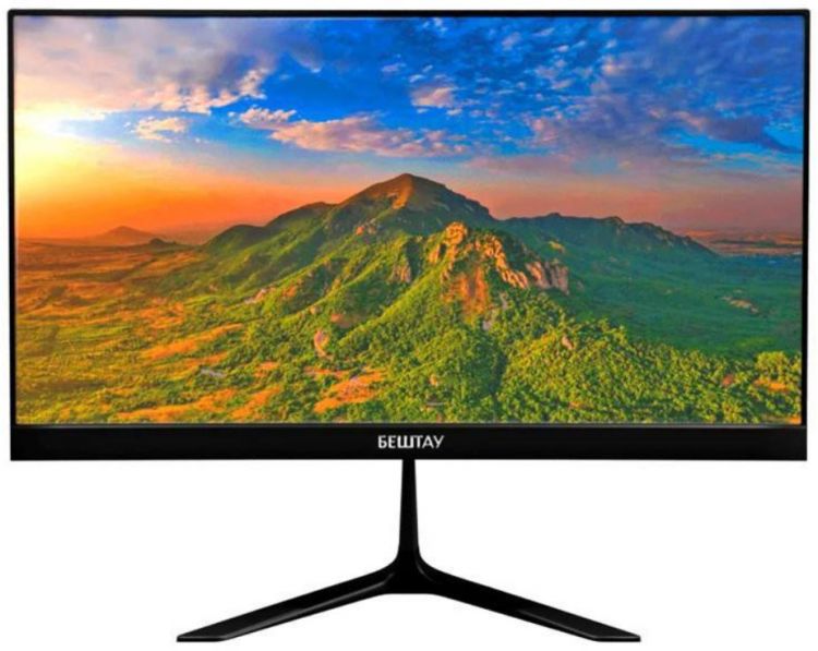 Монитор 23,8 БЕШТАУ M24FHD/DHH 1920x1080 60/75Hz IPS LED 16:9 5ms VGA 2*HDMI DP 1000:1 178/178 300cd зегулировка наклона, динамики, VESA100*100, внут