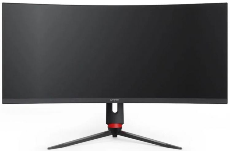 Монитор 34 KTC H34S18S 3440x1440 LED, 21:9, VA, 350cd, 4000:1, 5ms, 178/178, 2*DP, 2*HDMI, USB, 165Hz, сurved R1500, Tilt, HAS, VESA, black