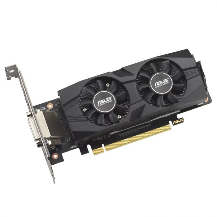 Видеокарта PCI-E ASUS GeForce RTX 3050 LP BRK OC (RTX3050-O6G-LP-BRK) 6GB DDR6 96bit 8nm 14000MHz DVI HDMI DP