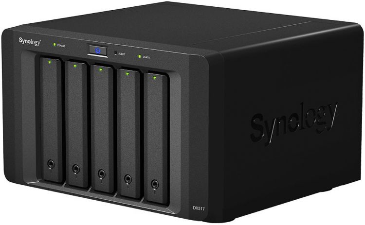 Модуль расширения Synology DX517 5xHDD для DS1517+,1817+,DS718+,NVR1218, без HDD