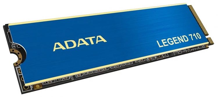 Накопитель SSD M.2 2280 ADATA ALEG-710-256GCS LEGEND 710 256GB PCIe Gen3 x4 2100/1000MB/s IOPS 90K/130K MTBF 1.5M 65 TBW