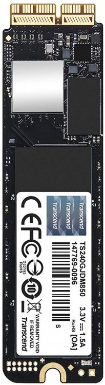 Набор Transcend TS240GJDM850 для апгрейда Apple с твердотельным накопителем 240GB JetDrive 850