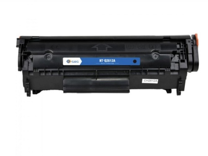 Картридж G&G GG-Q2612A for HP LJ 1010/1012/1022/1022n/1022nw/3015/3052/3055/M1005/M1300/1319f;Canon LBP 2900/3000/L120/L90;FAX L100/L120 2000стр черны