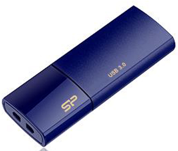 Накопитель USB 3.0 64GB Silicon Power Blaze B05 SP064GBUF3B05V1D синий