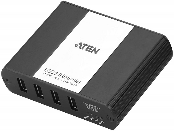 Удлинитель Aten UEH4102-AT-G 4-портовый USB 2.0 по локальной сети