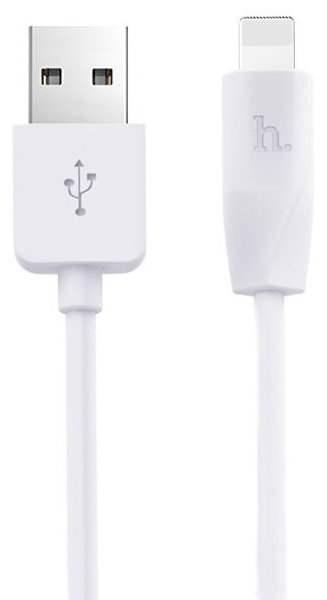 Кабель Hoco X1 6957531032014 USB 2.0, AM/Lightning, белый, 2м