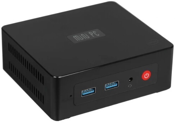 Мини ПК Beelink GKmini J4125 J4125/8GB/128GB SSD/UHD graphics/GbitEth/4*USB 3.1/2*HDMI/24W/black