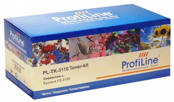 Тонер ProfiLine PL_TK-3110_WC для Kyocera FS-4100/FS-4100DN с бункером отработанного тонера 15500 копий