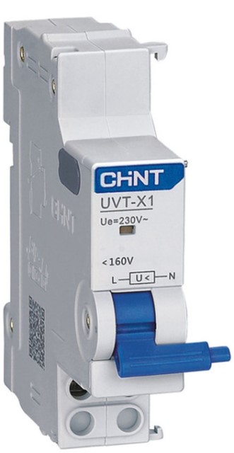 Расцепитель минимального напряжения CHINT 814987 UVT-X1 для NXB-63