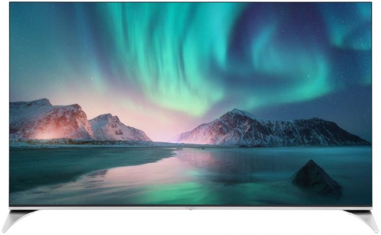 Телевизор Hyundai H-LED65QBU7500 Android TV Frameless черный 4K Ultra HD 60Hz DVB-T DVB-T2 DVB-C DVB-S DVB-S2 USB WiFi Smart TV