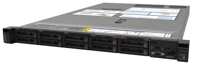 Сервер Lenovo SR630 1U 10SFF (6+4xAnyBay) Xeon 4110 (2.1GHz 8C 85W)/2x16GB/940-8i 4GB/2x300GB 10K SAS/8x900GB 10K SAS/x8,x16 PCIe/4x1Gb LOM/2x750W/XCC