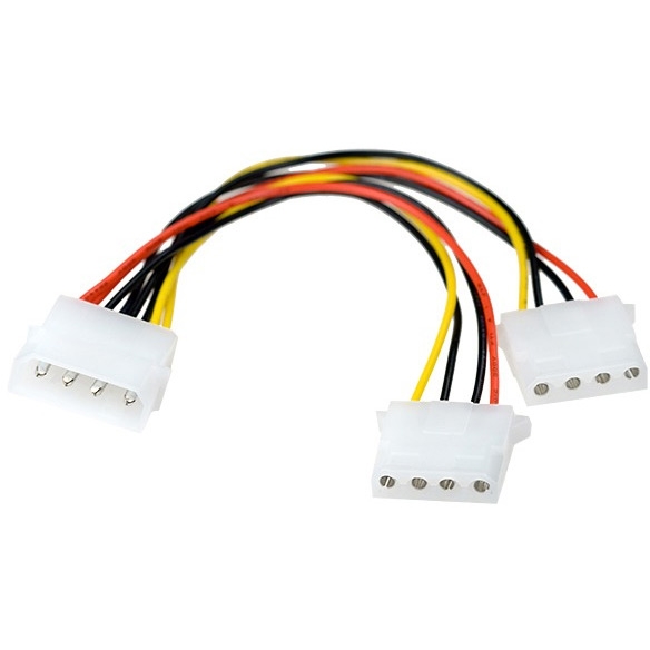 Разветвитель Exegate EX261530RUS Molex/2xMolex, для HDD, 0,15м