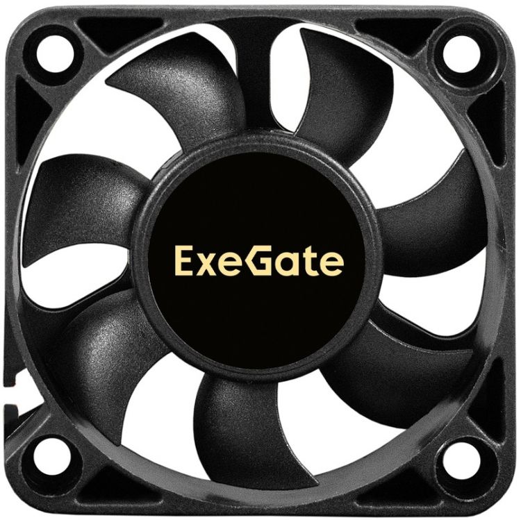 Вентилятор для корпуса Exegate ExtraSilent ES05010S3P EX297018RUS 50x50x10 mm, 5000rpm, 8.1CFM, 28dBa, 3-pin