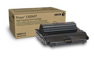 Принт-картридж Xerox 106R01412 для Phaser 3300MFP, 8 000 копий, А4, большой ёмкости