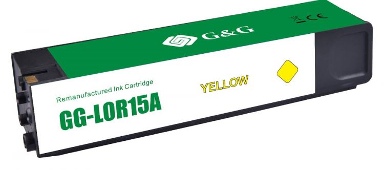 Картридж G&G GG-L0R15A струйный желтый 981XXL для HP PW 556dn/xn MFP586f/z/dn, 55650, 58650 240ml