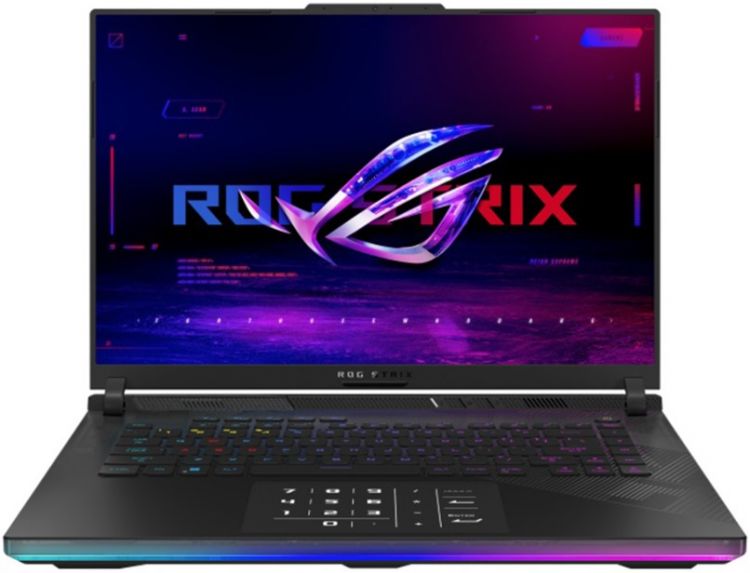  Ноутбук ASUS ROG Strix SCAR 16 G634JZR 90NR0IC2-M004C0 i9-14900HX/32GB/1TB SSD/RTX 4080 12GB/16 WQXGA IPS/WiFi/BT/cam/Win11Home/black