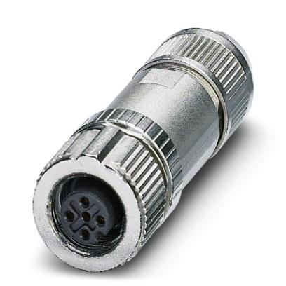 Разъем MOXA M12A-4PFF-IP67 Phoenix Contact 4-pin female A-coded connector