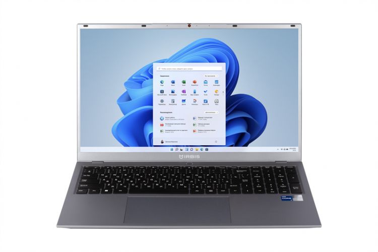 Ноутбук Irbis 17NBP4506 i5-1335U/16GB/512GB SSD/Iris Xe graphics/17.3 FHD IPS/WiFi/BT/cam/Win11Pro/grey