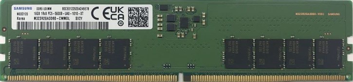 Модули памяти DDR5 Модуль памяти DDR5 16GB Samsung M323R2GA3DB0-CWM PC5-44800 5600MHz CL40 1.1V