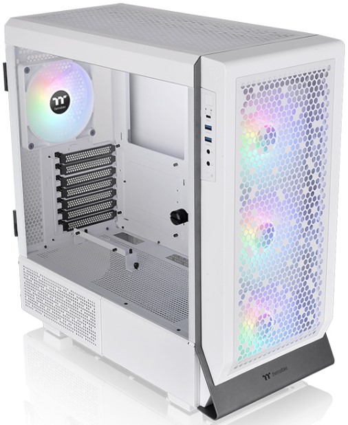 Корпуса Thermaltake Корпус eATX Thermaltake Ceres 500 TG ARGB CA-1X5-00M6WN-00 белый, без БП, боковая панель из закаленного стекла, USB Type-C, 2*USB 3.0, audio