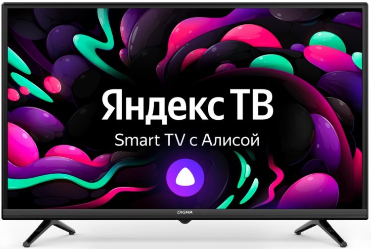 Телевизор Digma DM-LED32SBB35 черный/FHD/32 LED/60Hz/DVB-T/DVB-T2/DVB-C/DVB-S/DVB-S2/USB/2*HDMI/BT/WiFi/Smart TV