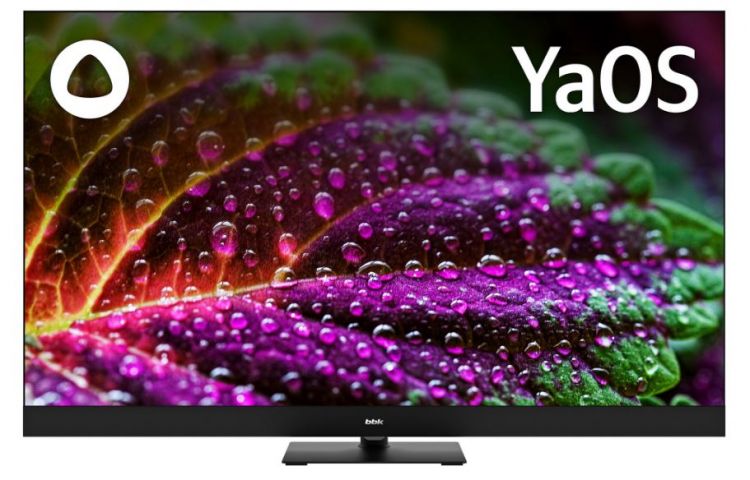  Телевизор BBK 50LED-8259/UTS2C (B) QLED 50 черный/черный 4K Ultra HD 60Hz DVB-T2 DVB-C DVB-S2 USB WiFi Smart TV (RUS)