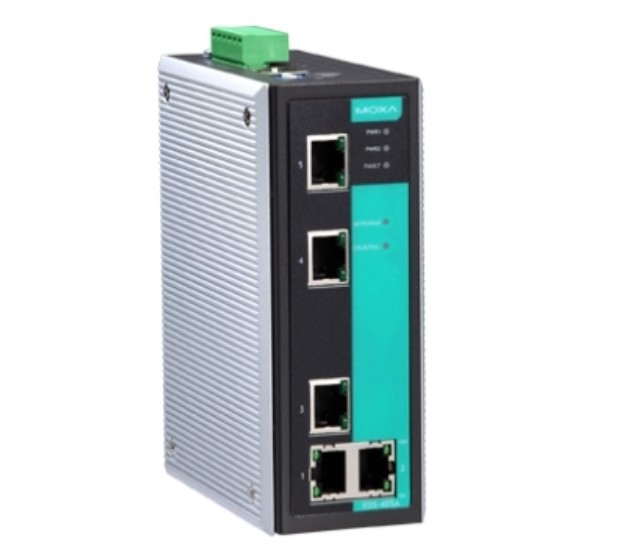 Коммутатор управляемый MOXA EDS-405A-PN 5x10/100BaseT(X) ports, PROFINET enabled