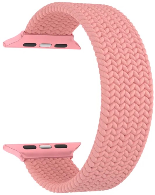 Ремешок на руку Lyambda STEROPA DSN-11-40-PK плетеный нейлоновый для Apple Watch 38/40 mm pink