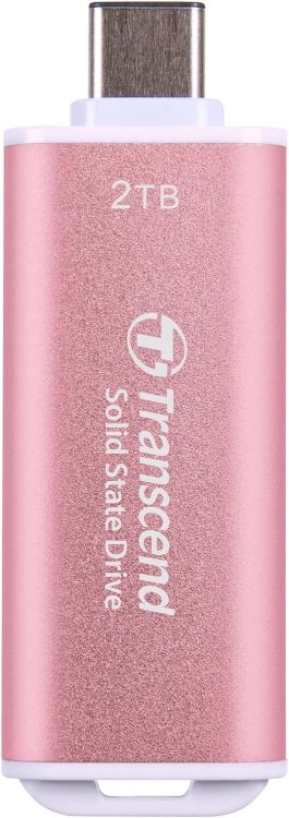 Внешний SSD USB Type-C Transcend TS2TESD300P 2TB, ESD300P, USB 10Gbps, pink