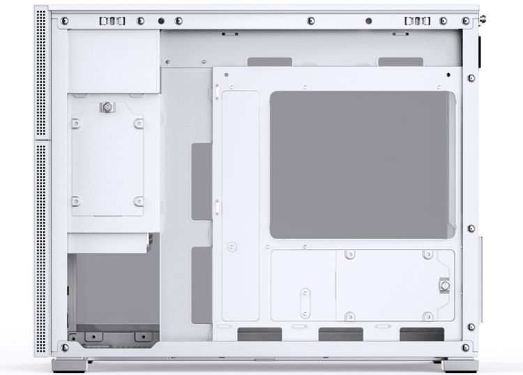 Корпус mATX JONSBO D31 STD White белый, без БП, окно из закаленного стекла, USB-C, USB3.0, audio