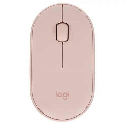 Мышь Wireless Logitech Pebble M350 910-005575 розовая, оптическая, 1000dpi, 2.4GHz, USB-ресивер, бесшумная, под обе руки