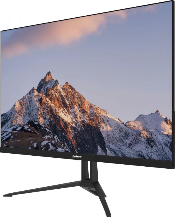 Монитор 23,8 Dahua DHI-LM24-B201E 1920x1080, LED, 16:9, IPS, 300cd, 1000:1, 7ms, 178/178, VGA, DP, HDMI, 100Hz, tilt, VESA 75х75, black