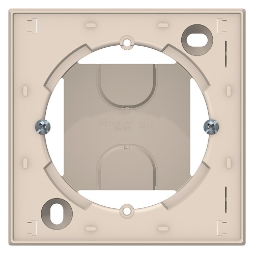 Коробка Systeme Electric ATN000200 AtlasDesign, для наружного монтажа, бежевая